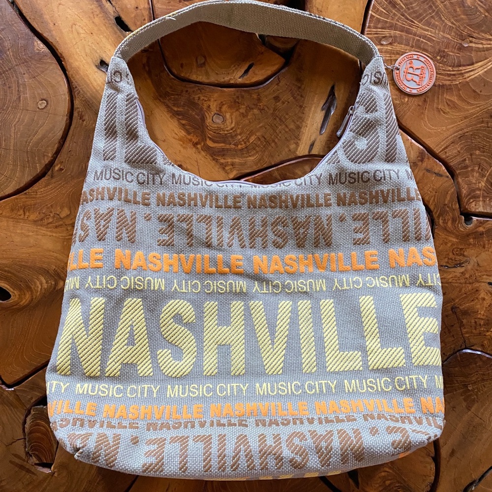NWOT~Robin Ruth Nashville Tote Canvas Bag